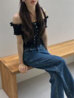 Ruffle Offshoulder Top - Image 21