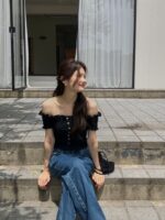 Ruffle Offshoulder Top - Image 24