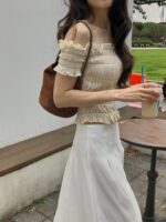 Ruffle Offshoulder Top - Image 25