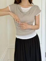 Layered Drape Top - Image 7