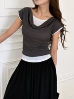 Layered Drape Top - Image 11