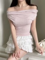 Soft Drape Rib Top - Image 3