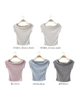 Soft Drape Rib Top - Image 10