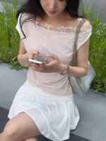 Layered Lace Tee - Image 10