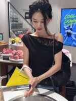 Layered Lace Tee - Image 11