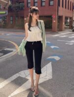 French Lace Bow Top - Image 2