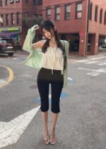 French Lace Bow Top - Image 5