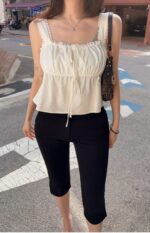 French Lace Bow Top - Image 6