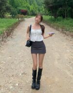 French Lace Bow Top - Image 7