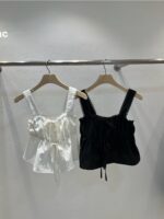 French Lace Bow Top - Image 8