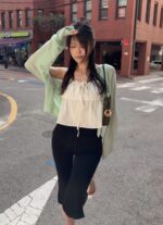 French Lace Bow Top - Image 10