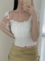 Ribbon Crinkle Top - Image 4