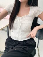 Ribbon Crinkle Top - Image 6