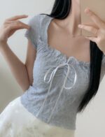 Ribbon Crinkle Top - Image 13