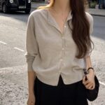 [Premium] OUNCE Round Seamless Cardigan