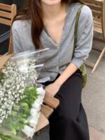 [Premium] OUNCE Round Seamless Cardigan - Image 16