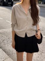 [Premium] OUNCE Round Seamless Cardigan - Image 8