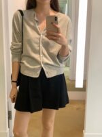 [Premium] OUNCE Round Seamless Cardigan - Image 13
