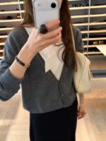 [Premium] OUNCE Mia Deep V Seamless Cardigan - Image 8