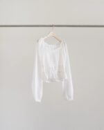 [Premium] OUNCE Pintuck Shirring Blouse - Image 8