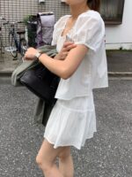 [Premium] OUNCE Rowen Half Blouse - Image 11