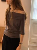 [Premium] OUNCE Le Off-Shoulder Tee - Image 5