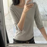 [Premium] OUNCE Mori Ribbed Tee