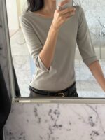 [Premium] OUNCE Mori Ribbed Tee - Image 5
