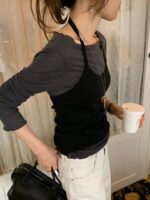 [Premium] OUNCE May Ribbed Long Sleeve Tee - Image 19