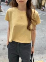 [Premium] OUNCE Dover Cropped Tee - Image 10