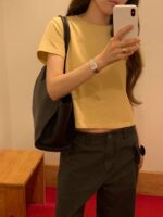 [Premium] OUNCE Dover Cropped Tee - Image 11
