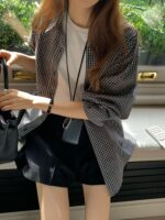 [Premium] OUNCE Maroon Plaid Shirt - Image 10