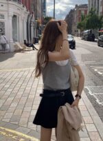 [Premium] OUNCE Layered Raccoon Sleeveless Knit - Image 6