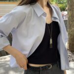 [Premium] OUNCE Formal Cropped Shirt