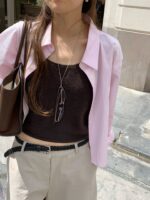 [Premium] OUNCE Formal Cropped Shirt - Image 7