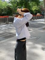 [Premium] OUNCE Formal Cropped Shirt - Image 3