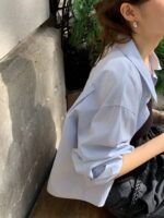 [Premium] OUNCE Formal Cropped Shirt - Image 5