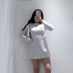 Cropped Fit Cardigan - Image 7