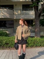 [PREMIUM] Sleek Leather Bomber - Image 25