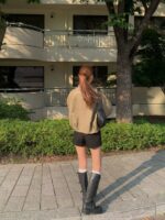 [PREMIUM] Sleek Leather Bomber - Image 28