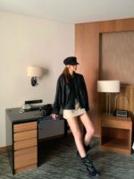 [PREMIUM] Sleek Leather Bomber - Image 29