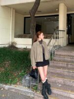 [PREMIUM] Sleek Leather Bomber - Image 36