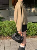 [PREMIUM] Sleek Leather Bomber - Image 41