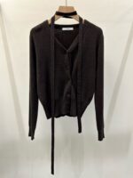[PREMIUM] The Tie-Neck Wool Cardigan - Image 30