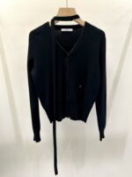 [PREMIUM] The Tie-Neck Wool Cardigan - Image 31