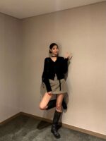 [PREMIUM] The Tie-Neck Wool Cardigan - Image 17