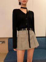 [PREMIUM] The Tie-Neck Wool Cardigan - Image 20
