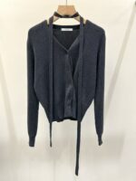 [PREMIUM] The Tie-Neck Wool Cardigan - Image 28