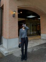 [PREMIUM] The Tie-Neck Wool Cardigan - Image 23