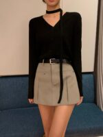 [PREMIUM] The Tie-Neck Wool Cardigan - Image 25